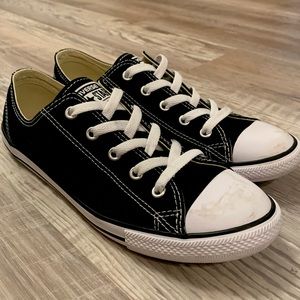 COPY - Black Low Top Converse All Star Dainty